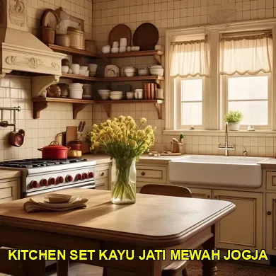 Keindahan dan Keunggulan Kitchen Set Kayu Jati Mewah Jogja
